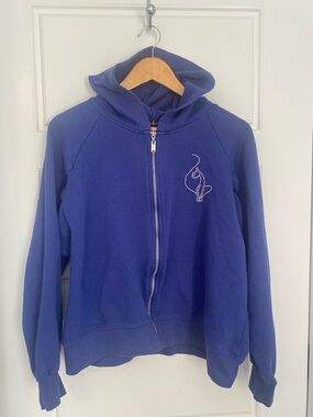 Baby Phat Royal Blue Zip up Hoodie Vintage Y2K 90s Retro - see description